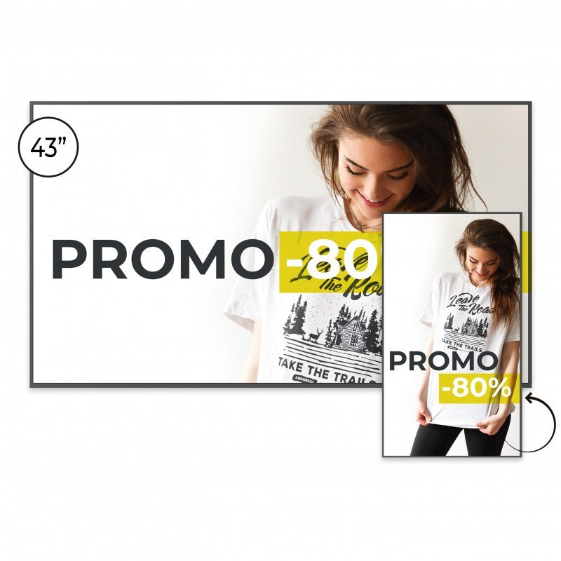 Ecran d'affichage Android 11 SpeechiDisplay UHD | 43" - Speechi #