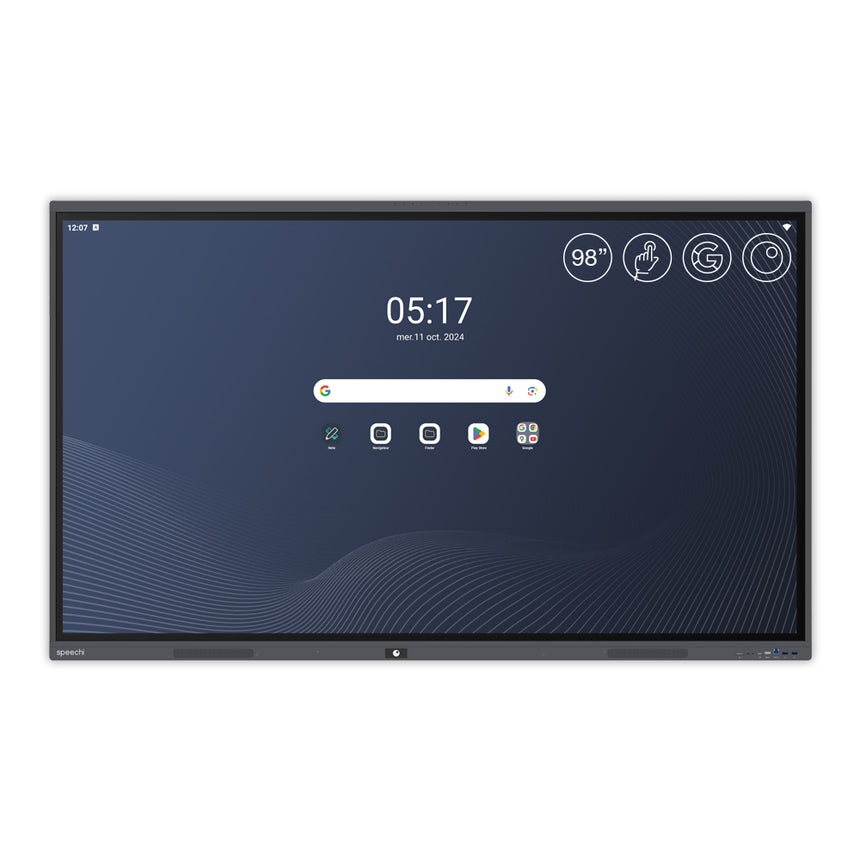 Ecran interactif tactile Pro | 98" (Wi-Fi et licence mirroring inclus)