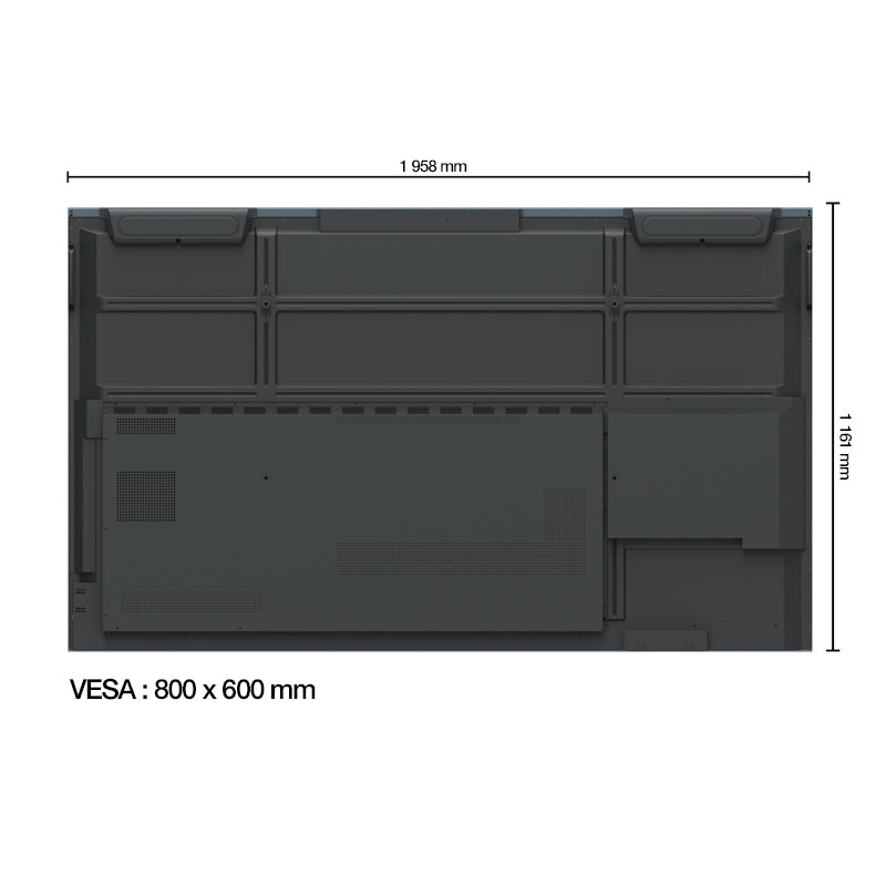 Ecran interactif tactile Capacitif SpeechiTouch UHD | 86" - Speechi #