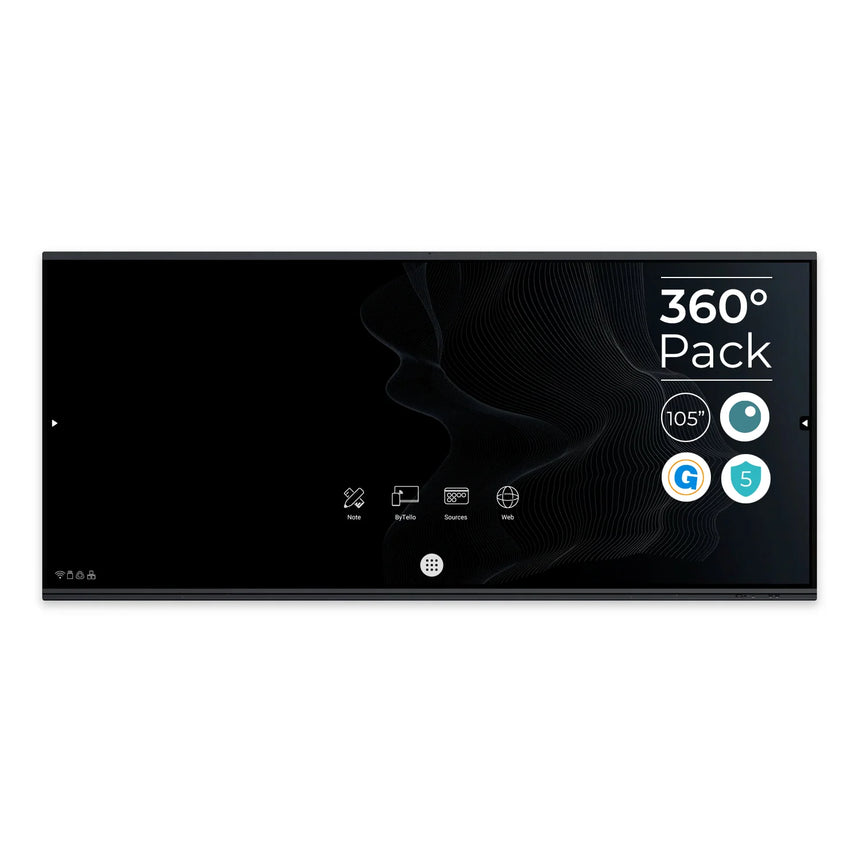 Pack Interactif 360 SuperGlass 3 | 105'' (5 ans)