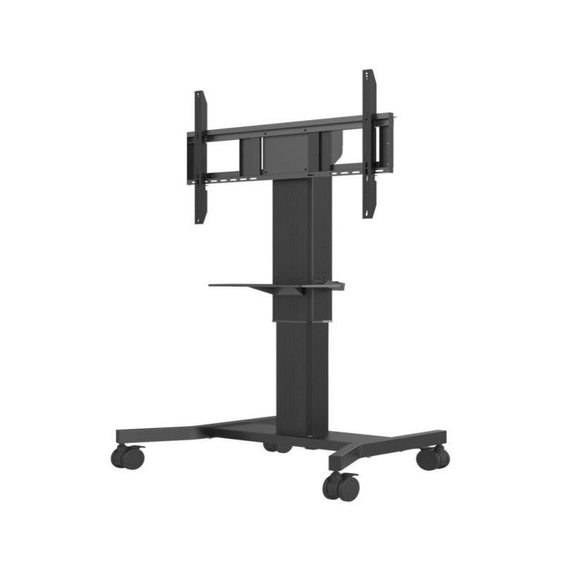 Support mobile motorisé pour écran interactif ajustable électriquement en hauteur - Speechi #