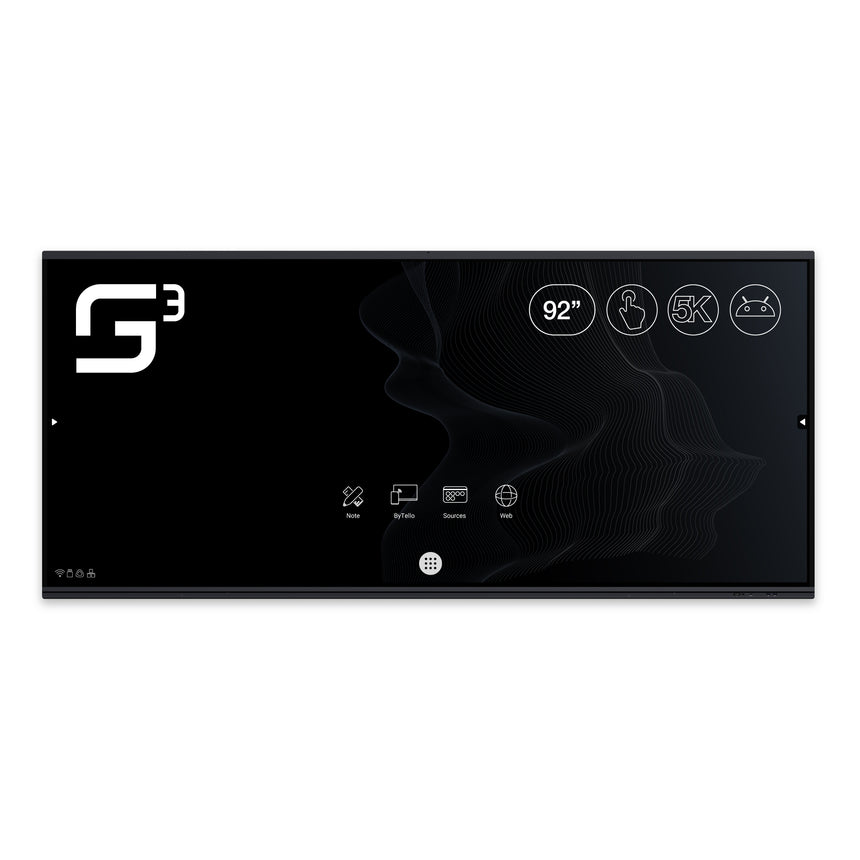 Ecran interactif tactile SuperGlass 3 SpeechiTouch PLUS | 92" (Wi-Fi et mirroring inclus)