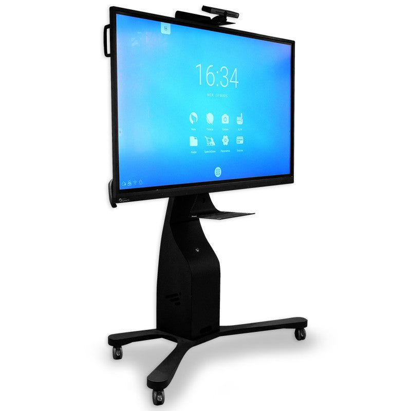 Support mobile pour écran interactif design et autonome (batterie) - Speechi #