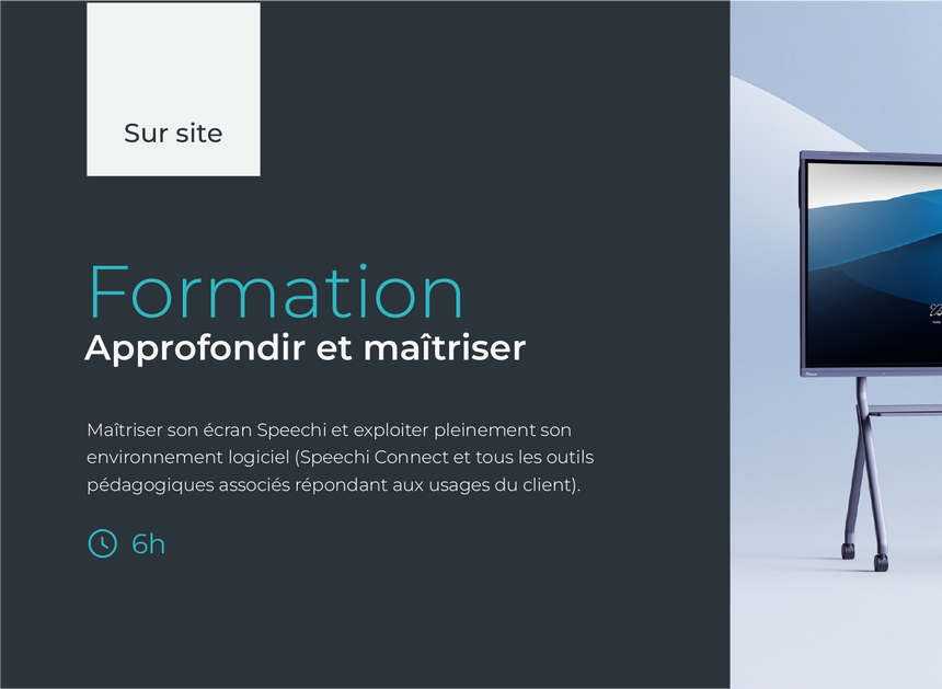 Formation "Approfondir et Maîtriser" - 6h - Sur site