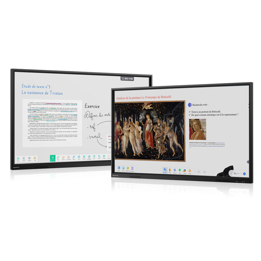Ecran interactif SuperGlass Essential | 75''