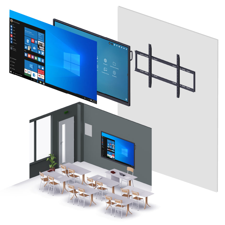 Salle de classe Windows - ENI + PC Windows + support - Speechi