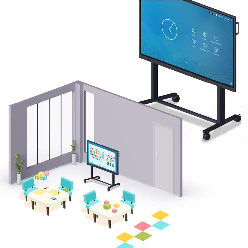 Salle de classe maternelle et primaire - ENI ajustable en hauteur - Speechi
