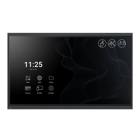 Ecran interactif tactile SuperGlass 3 SpeechiTouch | 75" (Wi-Fi et licence mirroring inclus)