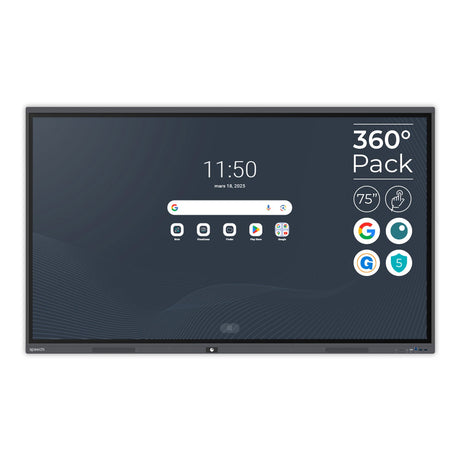 Pack Interactif 360 SuperGlass PRO | 75'' (5 ans)