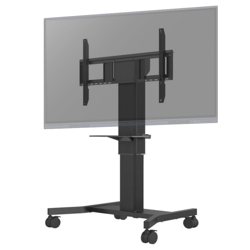 Support mobile motorisé pour écran interactif ajustable électriquement en hauteur - Speechi  #