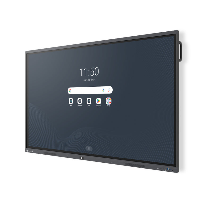 Ecran interactif tactile Pro | 65" (Wi-Fi et licence mirroring inclus)