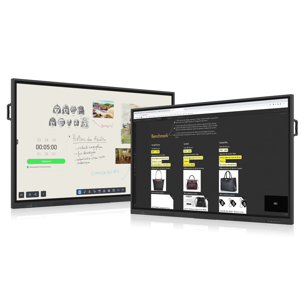 Ecran interactif tactile Android Infrarouge SpeechiTouch UHD | 65"