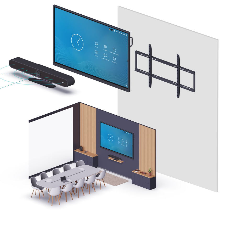 Moyenne salle de réunion (entre 8 et 15 personnes)