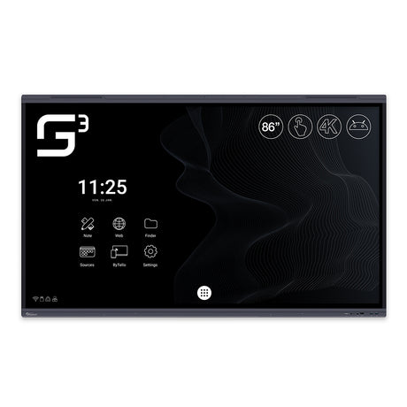 Ecran interactif tactile SuperGlass 3 SpeechiTouch | 86" (Wi-Fi et mirroring inclus)