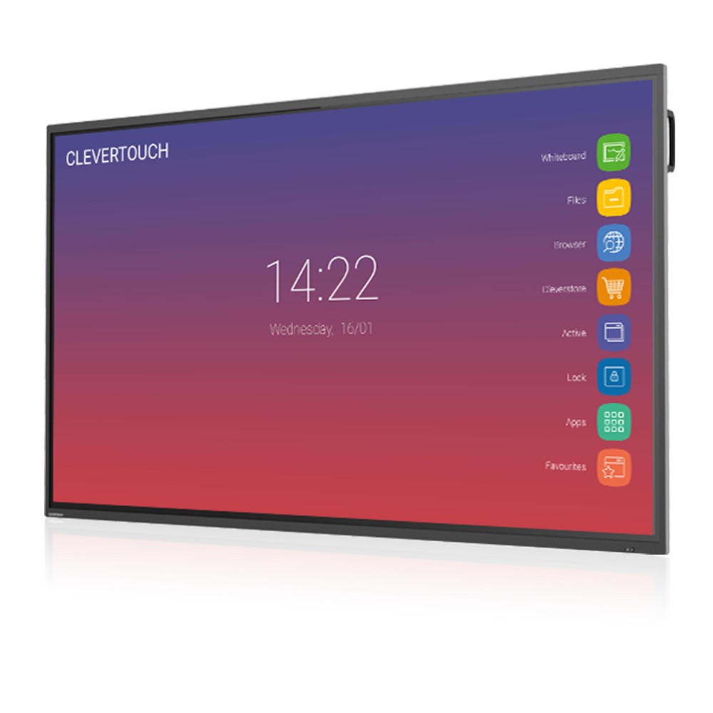 Écran interactif tactile Android 4K - Clevertouch Impact Gen 2 - 75’’