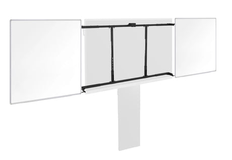 Support pour écran 86'' avec tableaux blancs latéraux