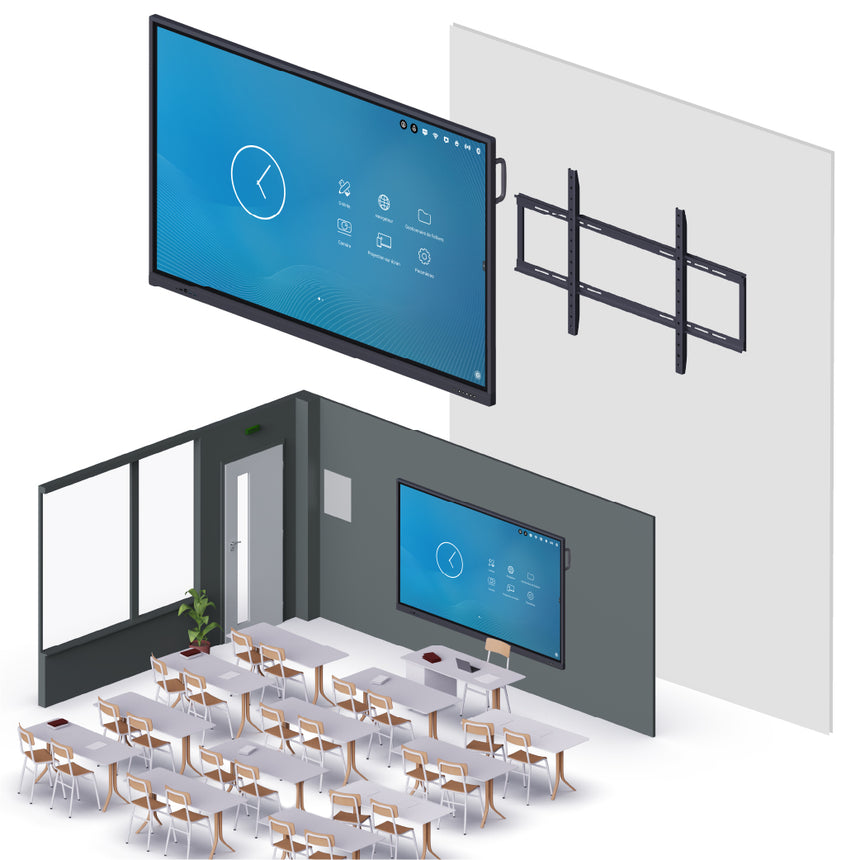 Grande salle de classe / amphi (40 élèves et plus) - ENI + support - Speechi